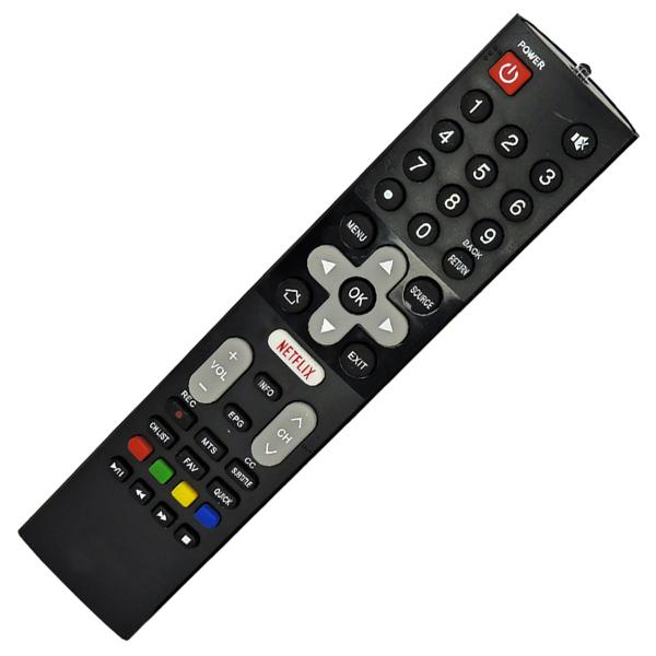 Imagem de Controle Remoto Compatível com Smart Tv Philco Netflix Ptv55u21dswnc PTV55U21DSW