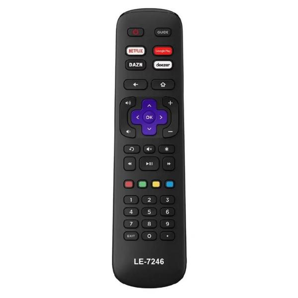 Imagem de Controle Remoto Compatível com TV AOC ROKU 