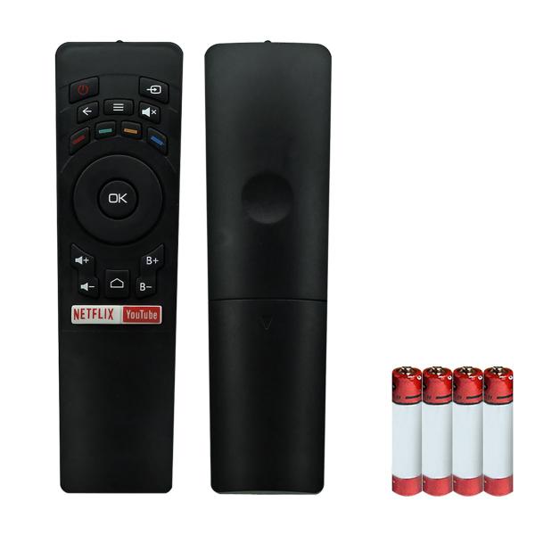 Imagem de Controle Remoto Compatível com Tv Multilaser Netflix TL002 TL004 + PILHAS