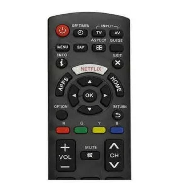 Controle Remoto Compatível Com Tv Panasonic Lcd Led Netflix 8058 - Jodi Imagem de Controle Remoto Compatível Com Tv Panasonic Lcd Led Netflix 8058