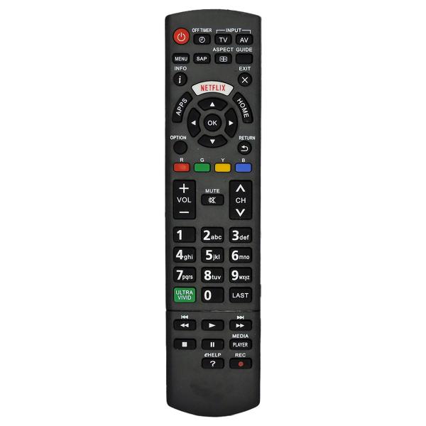 Imagem de Controle Remoto Compativel com Tv Panasonic Netflix 