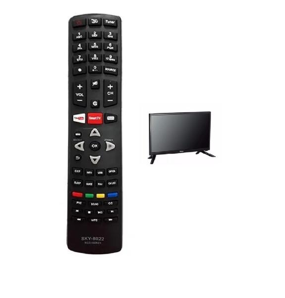 Imagem de Controle Remoto Compativel Com Tv Philco Botões Youtube Smart Rc3100r01