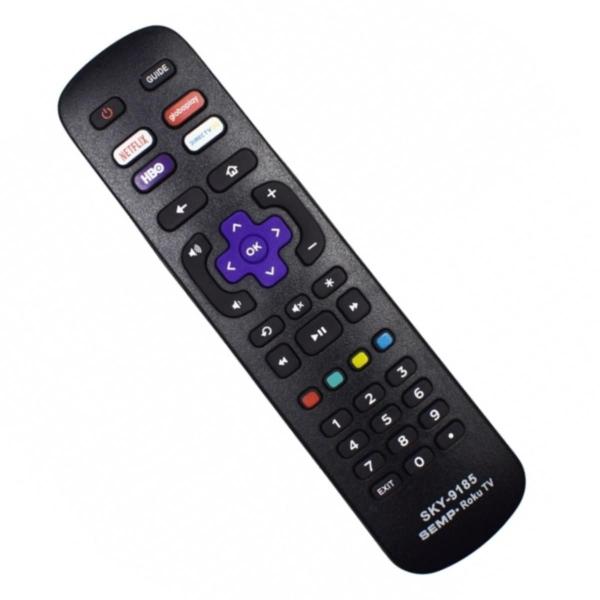 Imagem de Controle Remoto Compatível Com Tv Semp Roku