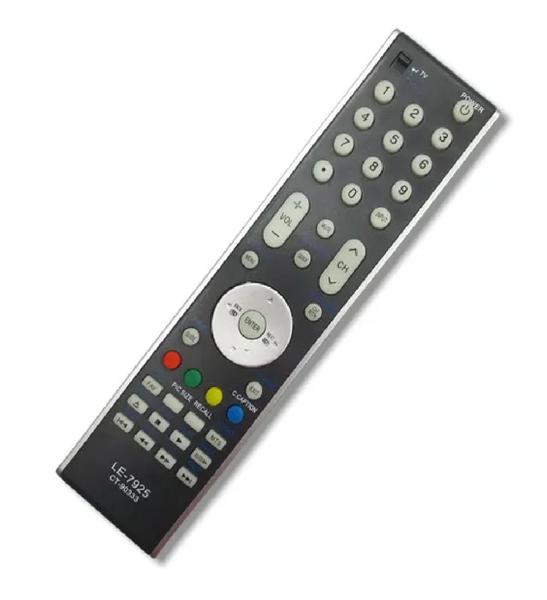 Imagem de Controle Remoto Compativel Com Tv Semp TCL Lcd Manete Ct-90333, 37xv650da