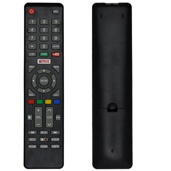 Imagem de Controle Remoto Compatível Com Tv Smart Cobia Netflix