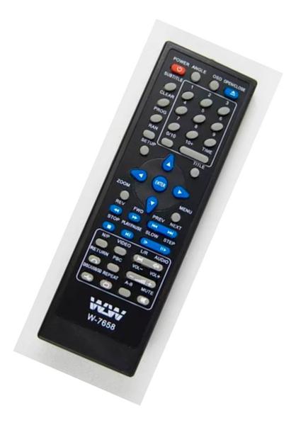 Imagem de Controle Remoto Compatível Dvd Anivox W-7658