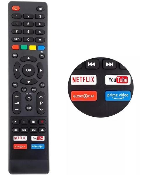 Imagem de Controle Remoto Compatível Para Smart TV Philco 4K - 9063