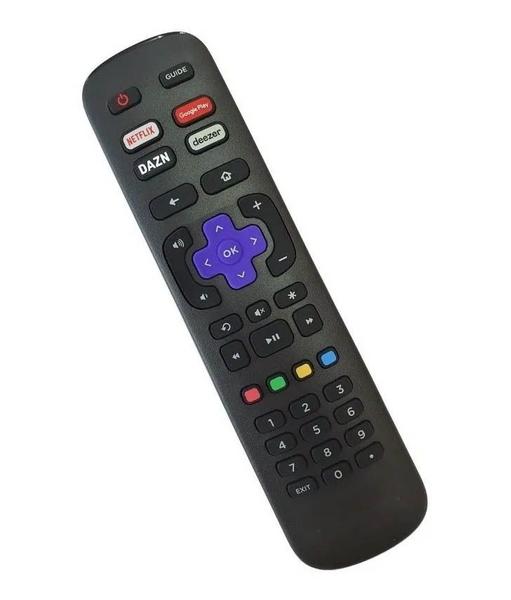 Imagem de Controle remoto  compatível para tv aoc roku le43d1452