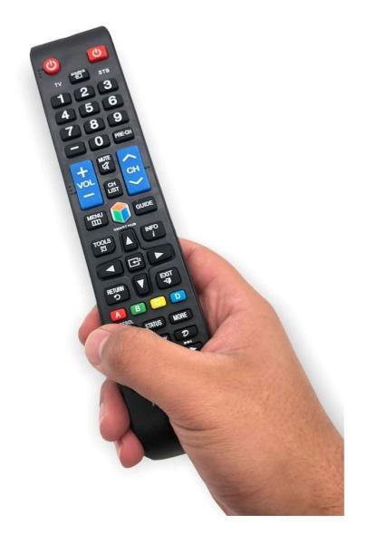 Imagem de Controle Remoto Compatível Samsung Smart Tv Hub 4k Futebol