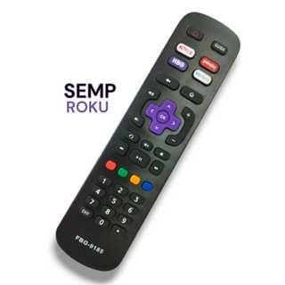 Imagem de Controle Remoto Compativel Semp Roku  32R6500 43R6500 FBG-9185.