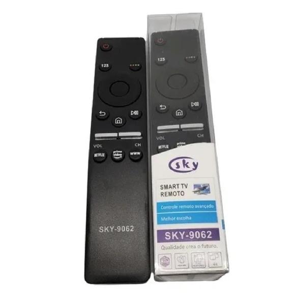 Imagem de Controle Remoto Compatível Smart Tv Samsung 4k Amazon Prime  Bn59-01242a