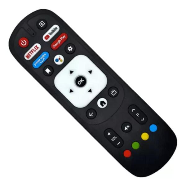 Imagem de Controle Remoto Compativel Smart Tv Vizzion  Br58 Br32 Navegação Personalizada