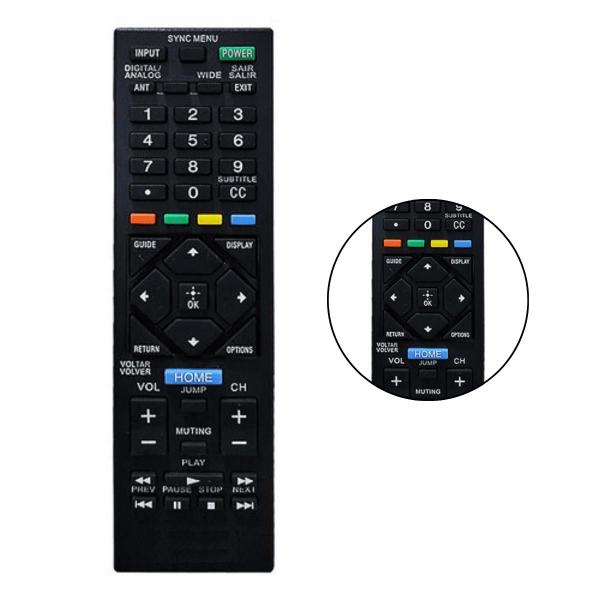 Imagem de Controle Remoto Compatível Sony TV Bravia Rm-yd093 Rm-yd095