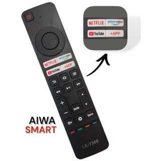 Imagem de Controle Remoto Compativel Tv Aiwa Smart Tv-43-bl Aws-tv-50-bl-01LE-7368