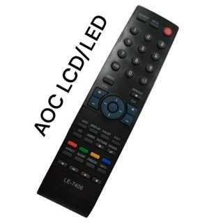 Imagem de Controle Remoto Compativel Tv Aoc D32W931 D26W931 LE-7406