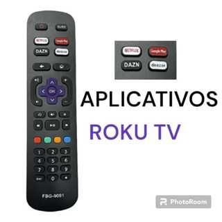 Imagem de Controle Remoto Compatível Tv Aoc Roku Smart FBG-9185