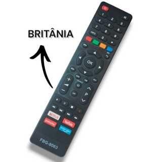 Imagem de Controle Remoto Compativel Tv Britania BTV32G70N5CBLH - BTV39G60N5CH BTV39G65N5CH - BTV42G70N5CF FBG-9063