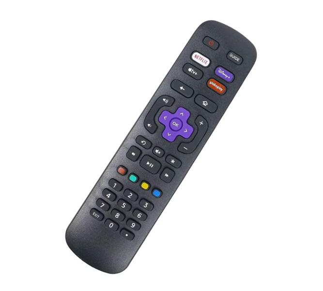 Controle Remoto Compatível Tv Philco / Aoc Roku Smart - SKY / Lelong Imagem de Controle Remoto Compatível Tv Philco / Aoc Roku Smart