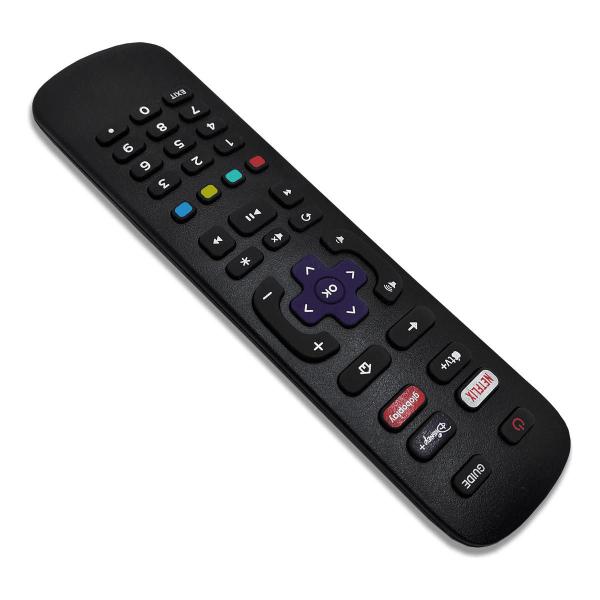 Imagem de Controle Remoto Compatível TV Philco / Aoc Roku Smart TV