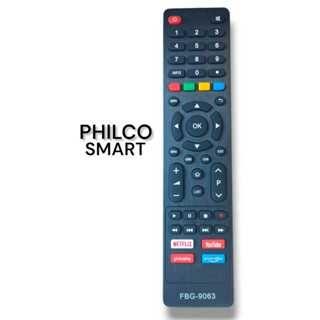 Imagem de Controle Remoto Compativel Tv Philco PTV55G70SBLSG 4K LED FBG-9063