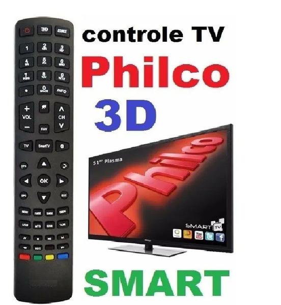 Imagem de Controle Remoto Compatível Tv Philco Smart PH39U20DSGW -7093