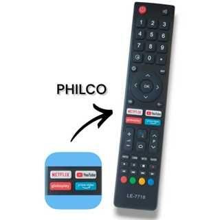 Imagem de Controle Remoto Compativel Tv Philco Smart PTV40E30AGSF LED PTV43E30AGSBLF LE7718 FBG9131