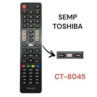 Imagem de Controle Remoto Compatível TV Smart Semp TCL Ct8045 FBG9057 LE7263