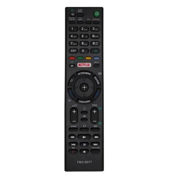 Imagem de Controle Remoto Compatível Tv Sony Bravia Rmt-tx100d Botão Netflix