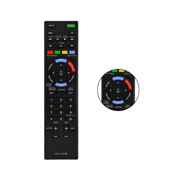 Imagem de Controle Remoto Compatível Tv Sony Smart Lcd Led Bravia