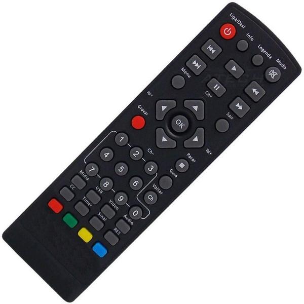 Imagem de Controle Remoto Conversor TV Digital Intelbras KEO K900