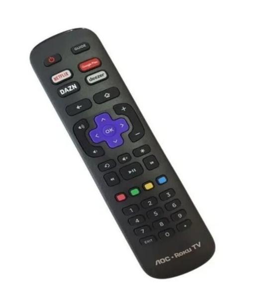 Imagem de Controle Remoto Da Tv Aoc Roku Tv