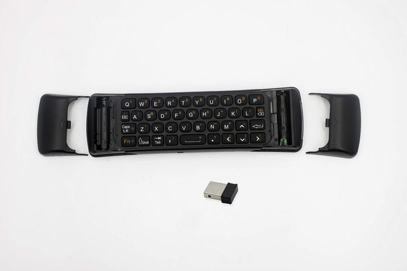 Imagem de Controle remoto de teclado Air Mouse sem fio BuzzTV ARQ-100 Android