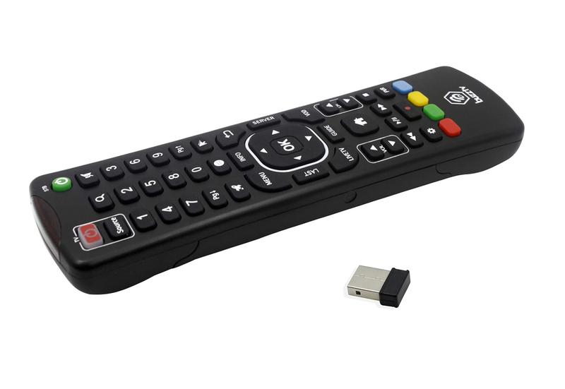 Imagem de Controle remoto de teclado Air Mouse sem fio BuzzTV ARQ-100 Android