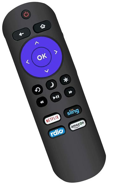 Imagem de Controle remoto de TV Roku de substituição universal Elekpia