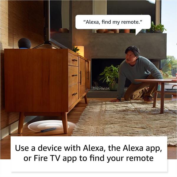 Imagem de Controle remoto de voz Amazon Alexa Pro com localizador remoto e controle de TV