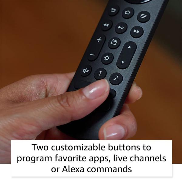 Imagem de Controle remoto de voz Amazon Alexa Pro com localizador remoto e controle de TV