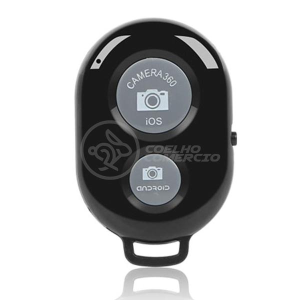 Imagem de Controle Remoto Disparador Foto Bluetooth Selfie Preto Nº10