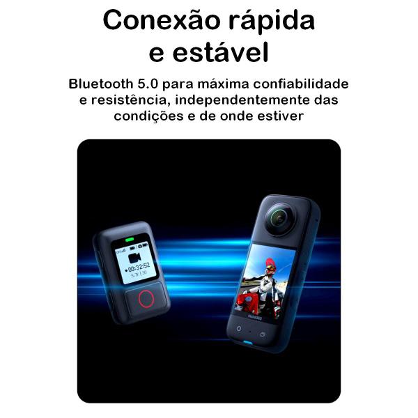 Imagem de Controle Remoto e GPS Inteligente Original para Câmeras Insta360