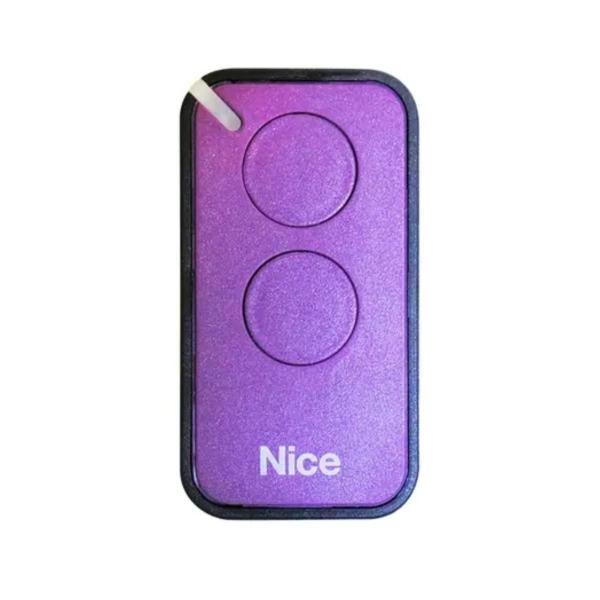 Imagem de Controle Remoto Era Inti Nero  433,92mhz lilás roxo - Nice Peccinin Linear 02 teclas