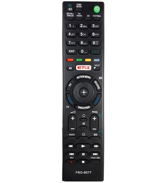 Controle Remoto FBG-8077 Compatível com TV Sony Imagem de Controle Remoto FBG-8077 Compatível com TV Sony