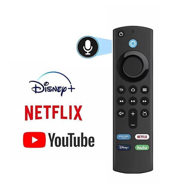Controle Remoto Fire TV Stick por Voz com Alexa Amazon Controle Remoto Fire TV Stick por Voz com Alexa Amazon