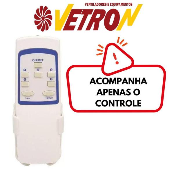 Imagem de Controle Remoto Individual Bivolt Para Ventilador De Teto Pw