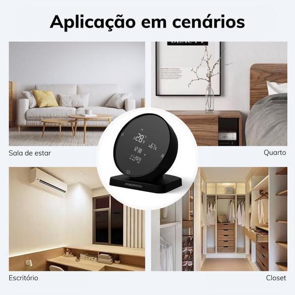 Imagem de controle remoto IR+Sensor Temperatura e Umidade