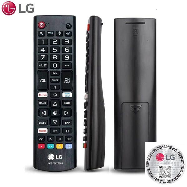 Imagem de Controle Remoto LG AKB75675304 Netflix/Prime Vídeo Para TV 50UK6510PSF Original