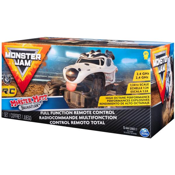 Imagem de Controle remoto Monster Truck Monster Jam Monster Mutt Dalmatian 1:24