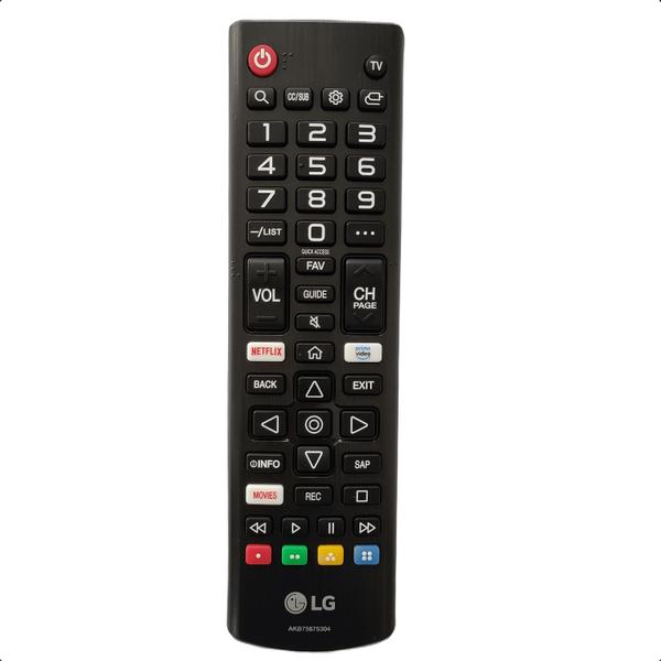 Controle remoto original LG 43UK6510 Imagem de Controle remoto original LG 43UK6510