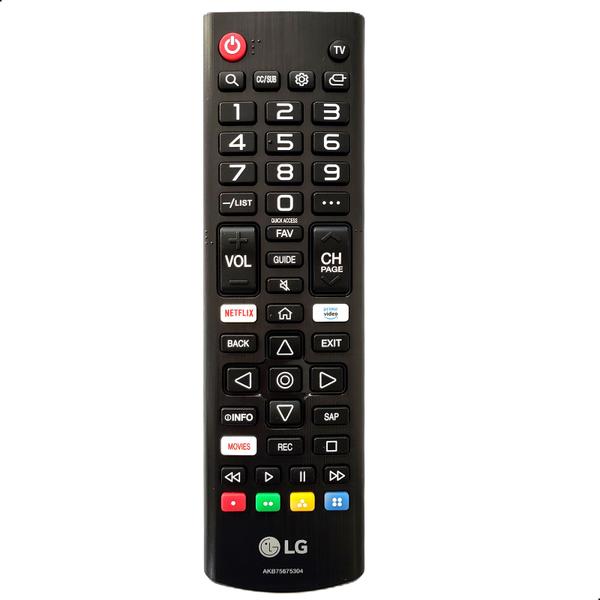 Controle remoto original LG 43UK6510 Imagem de Controle remoto original LG 43UK6510