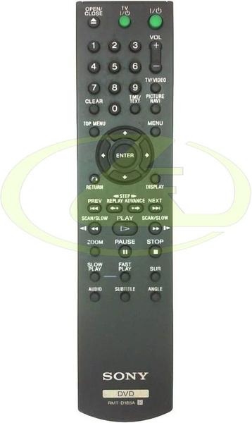 Imagem de Controle remoto original sony rmt-d185a para dvd dvp-sr110 dvp-sr115 dvp-sr120 dvp-sr200 dvp-sr200p dvp-sr200p/b dvp-sr200ppx