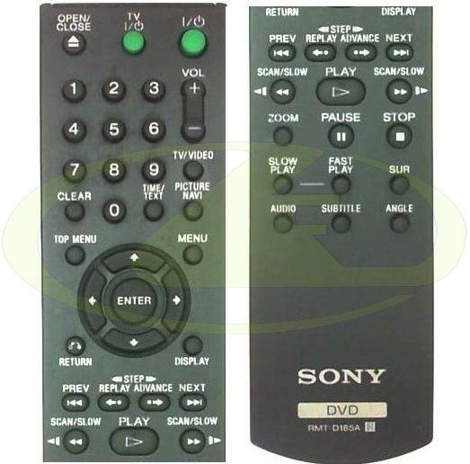 Imagem de Controle remoto original sony rmt-d185a para dvd dvp-sr370p dvp-sr400p dvp-sr401hp  dvp-sr405hp dvp-sr405p dvp-sr500h