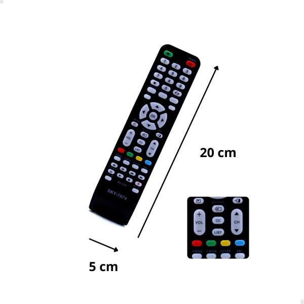 Imagem de Controle Remoto P Tv Cce Rc 512 516 517 D40 D42 Stile